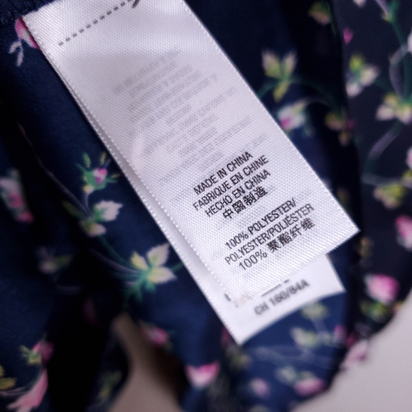 Juicy Couture Navy Blue Floral Dress - Picture 8 of 9